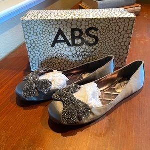 ABS Allen Schwartz Opera Ballet Flats New in box   Size 9.5